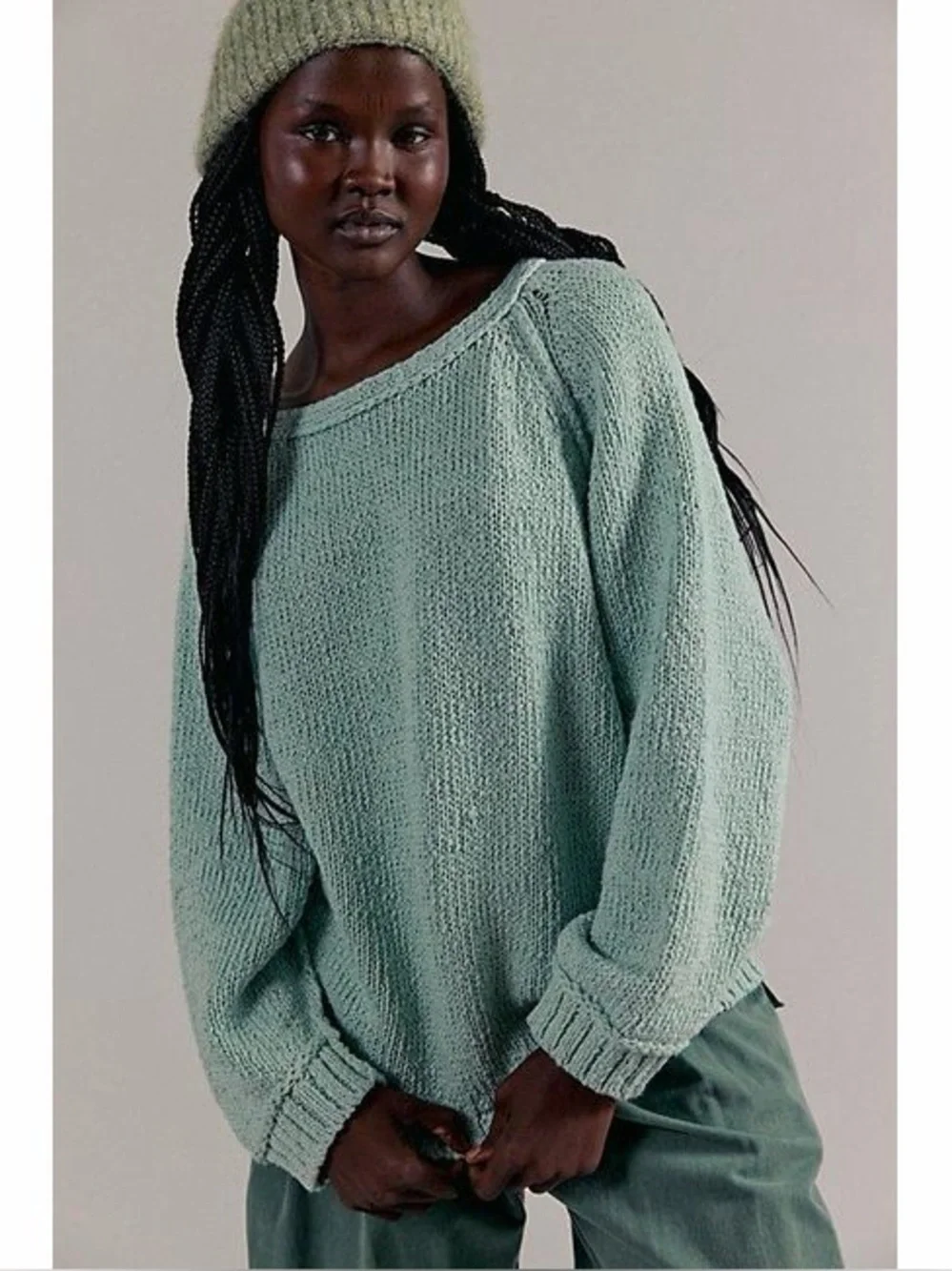 NEW Free People Magnolia Knit Sweater Small